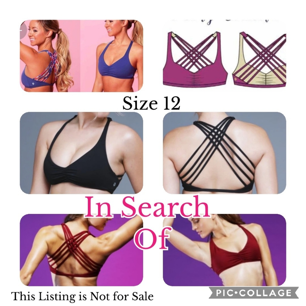 ISO POPFLEX Active Heartstrings Bra - 8-10